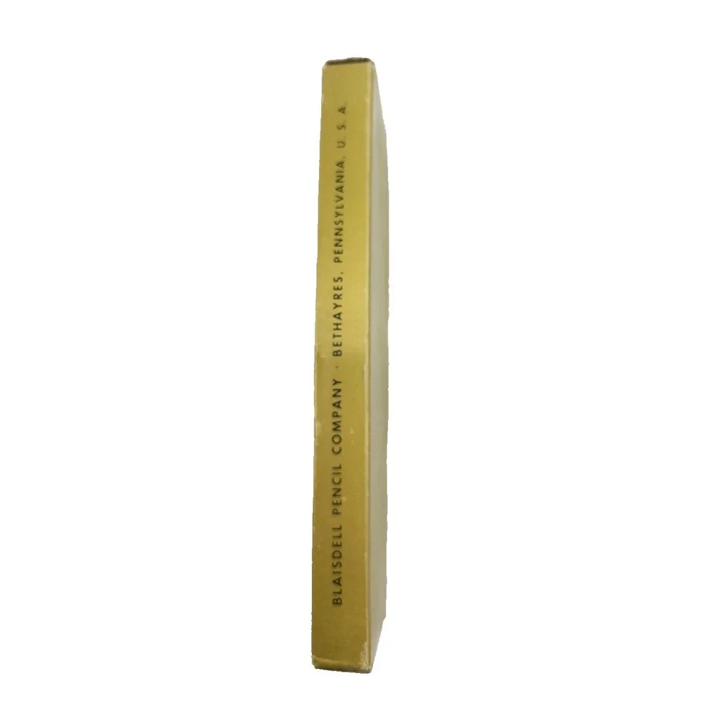 New Vintage Blaisdell Ben Franklin‎ Red Pencil NOS 12 Ct